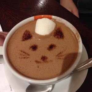 Hot chococat - with marshmallow hat!